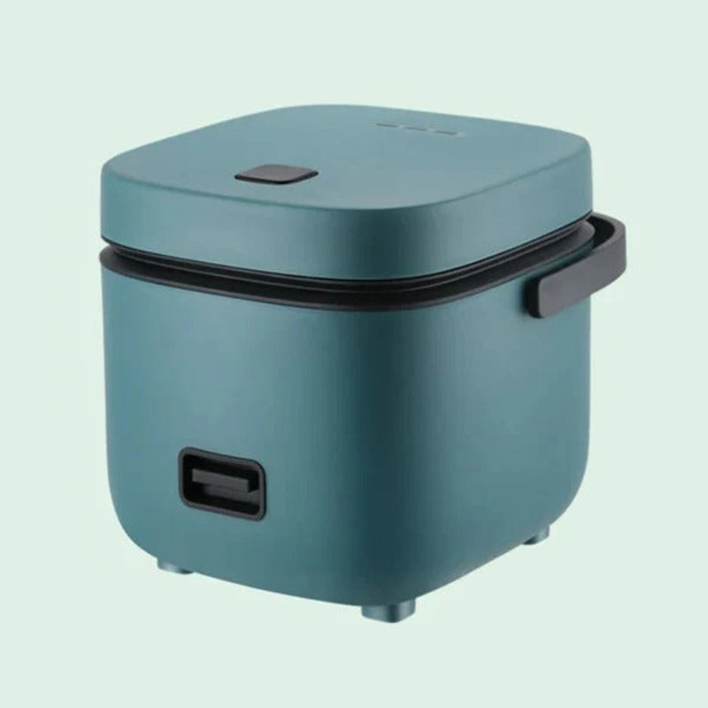 Compact 1.2 Quart Rice Cooker with Non-Stick Pot