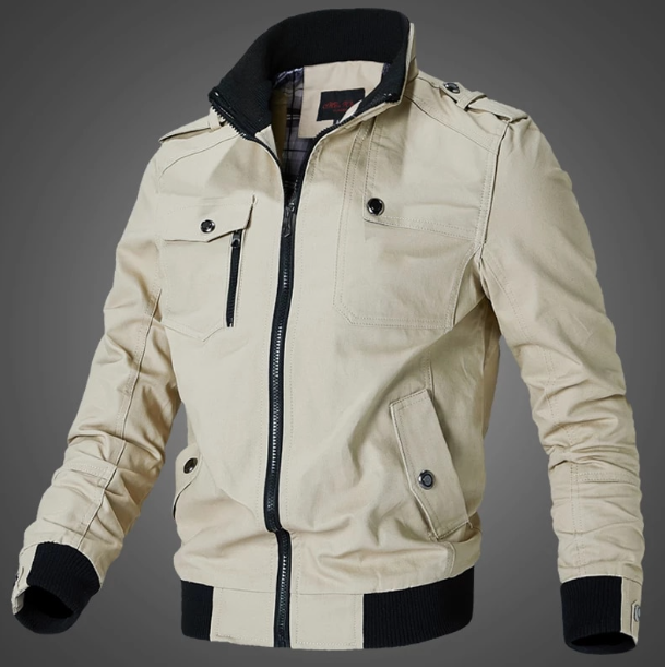 Casual Urban Windbreaker Jacket for Men