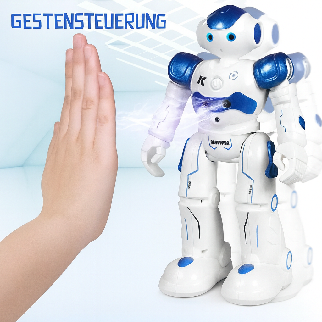Interactive Learning Toy Robot - Enhances Motor Skills and Thinking