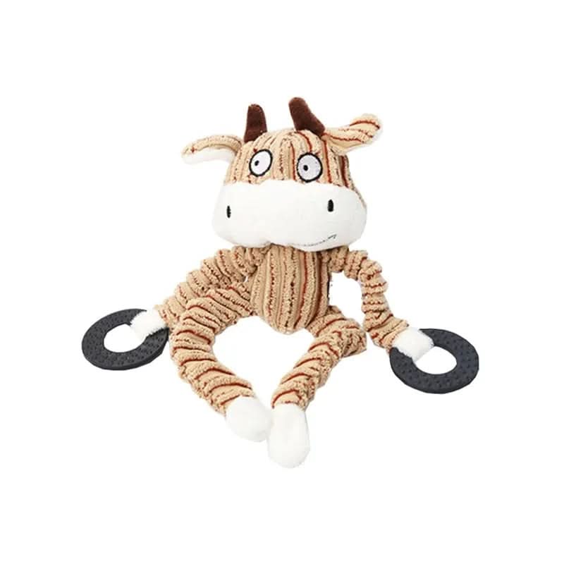 Durable Plush Squeaky Toy for Heavy Chewing Dogs