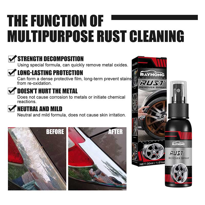 Rust Remover Spray | Fast-Acting Formula | Corrosion Protection Layer