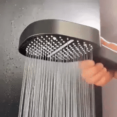 HydraPulse - Enhanced High-Pressure Shower Head with Dual Spray Options