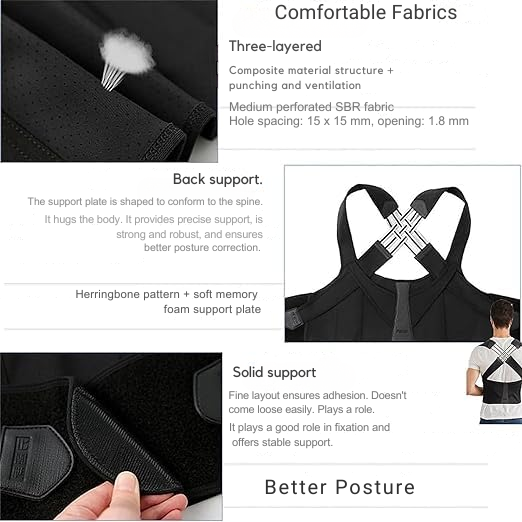 Back Support | Posture Corrector | Upright Shoulder Support