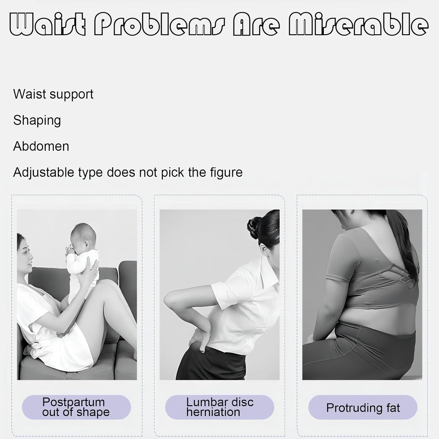 Adjustable Hip Support Belt for Sciatica Relief - Back Support