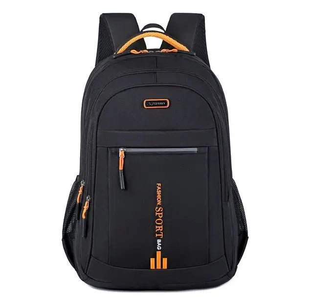 Waterproof Oxford Backpack for Men with Laptop Compartment