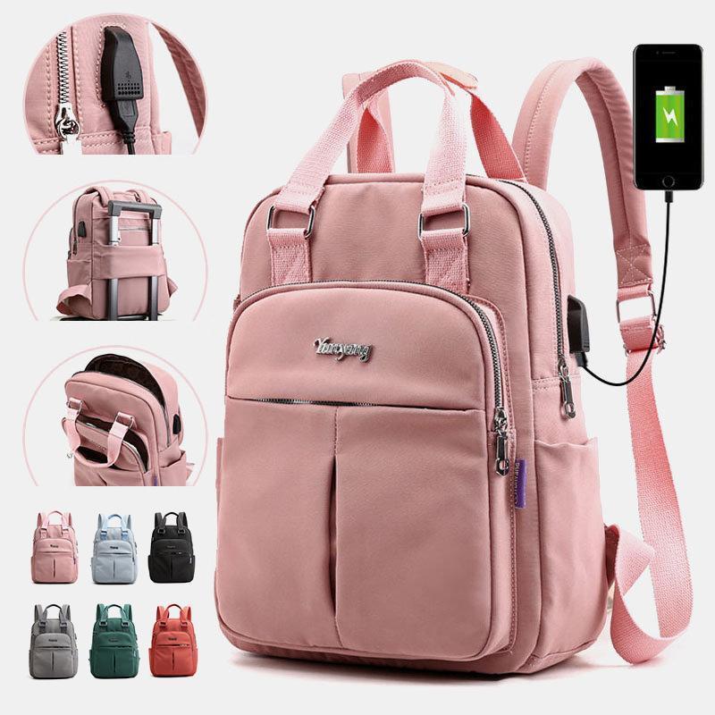 Waterproof Backpack with USB Charging | Multiple Compartments
