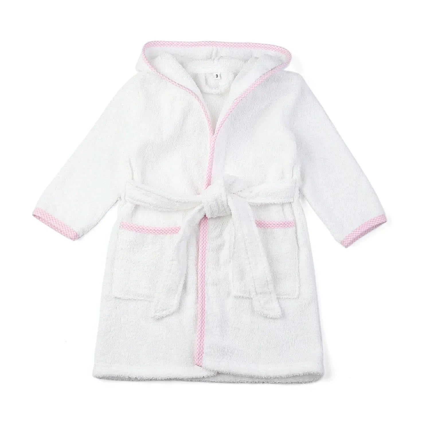 Hooded Cotton Bathrobe for Kids – Cozy and Comfortable Wear