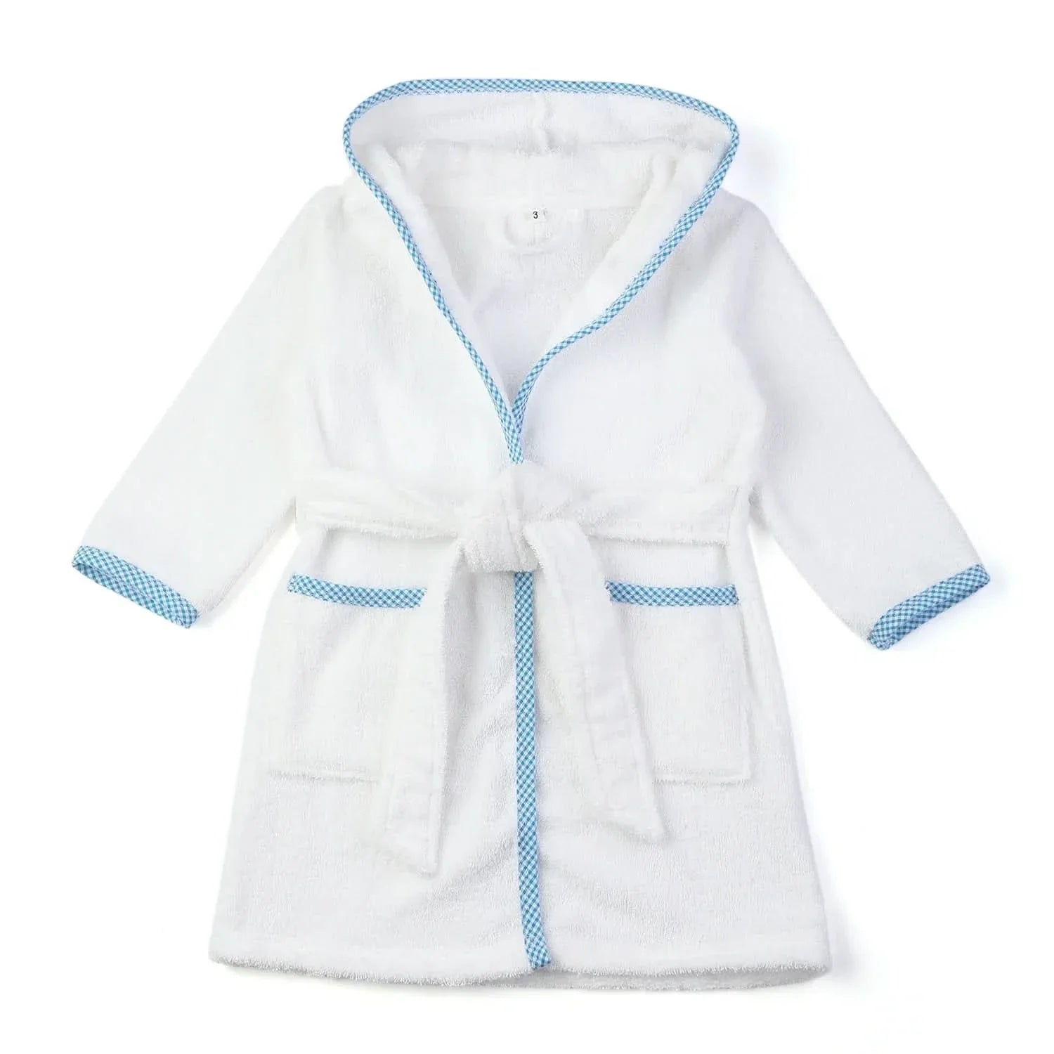 Hooded Cotton Bathrobe for Kids – Cozy and Comfortable Wear