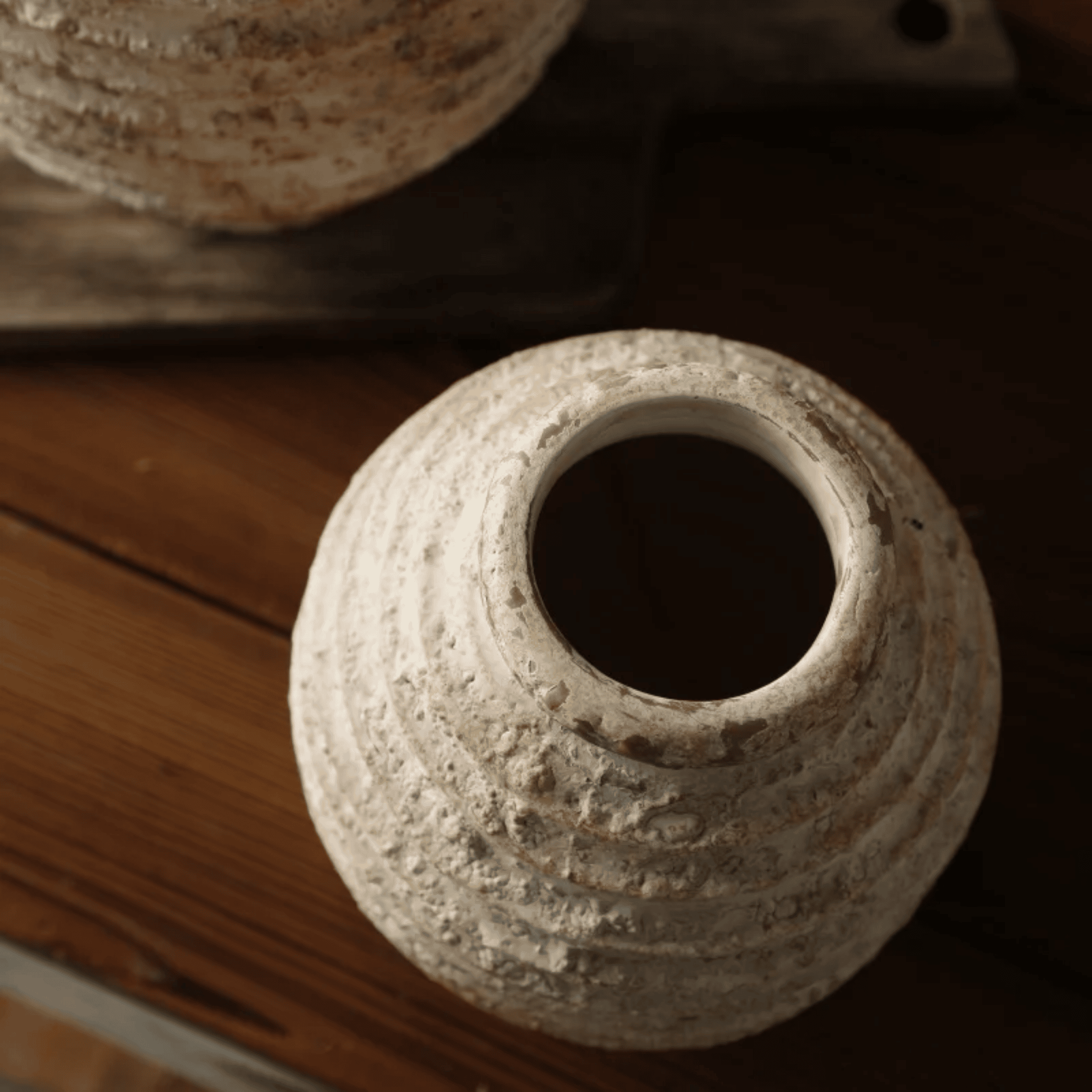 Artisan Clay Vase - Unique Charm for Home Aesthetics