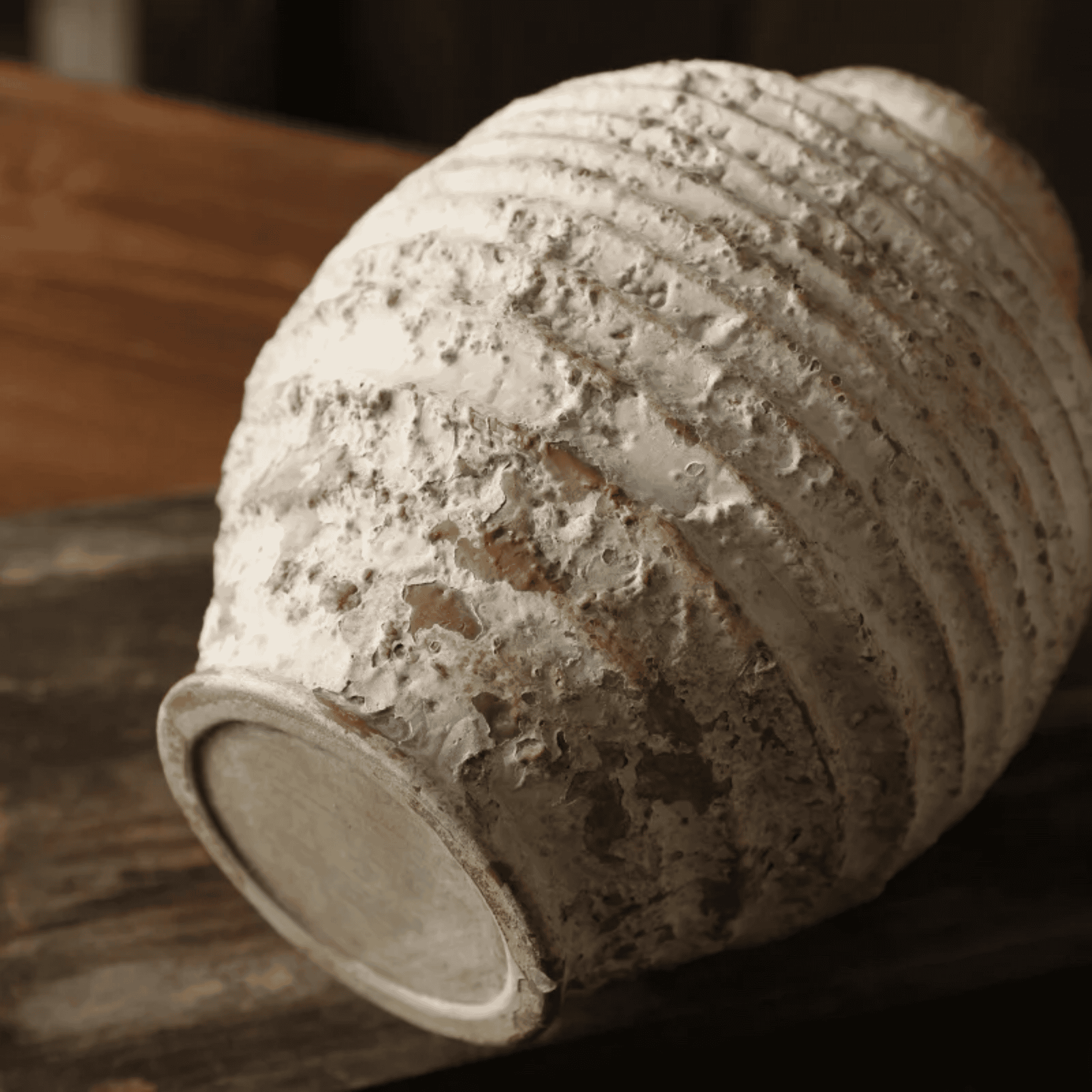 Artisan Clay Vase - Unique Charm for Home Aesthetics