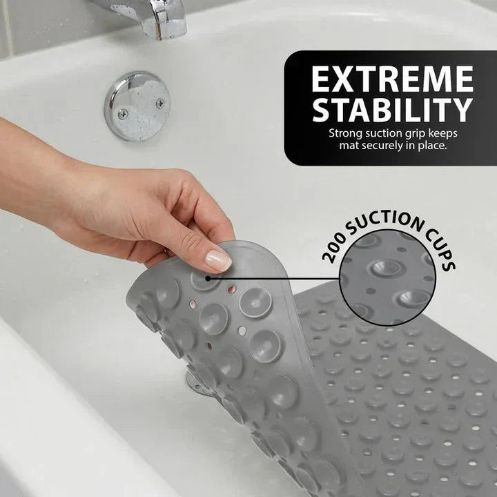 Non-Slip Bath Mat | Textured Surface | Quick Water Drainage