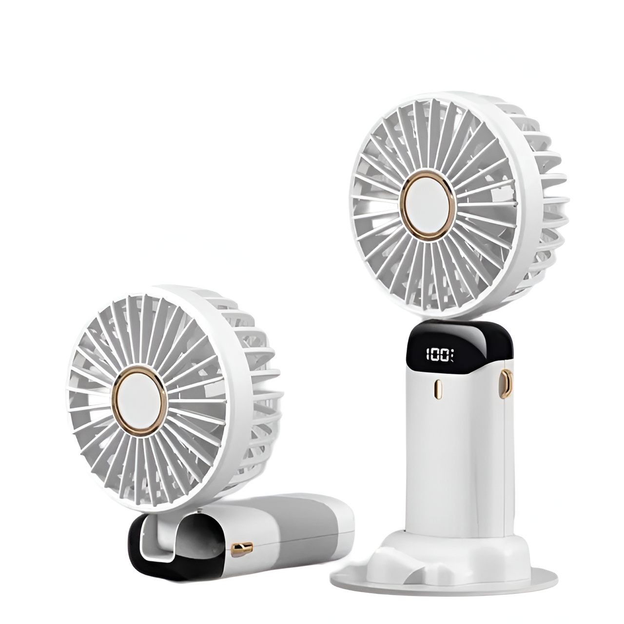 Compact USB Rechargeable Handheld Cooling Fan