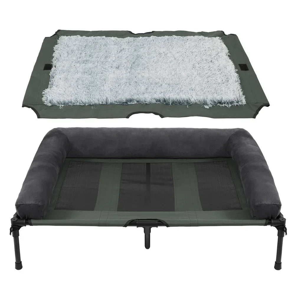 Outdoor Elevated Canine Rest Bed for Ultimate Comfort