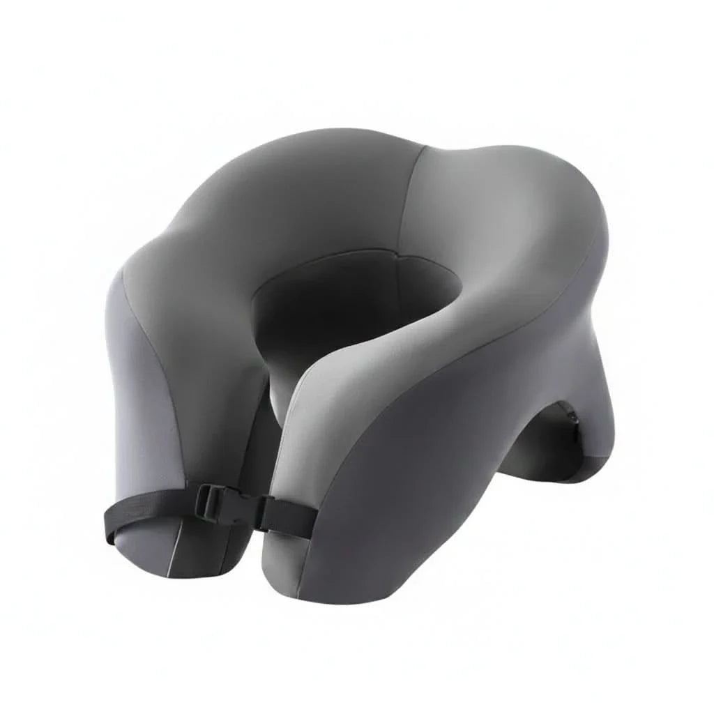 Ergonomic Neck Support Travel Pillow with Memory Foam