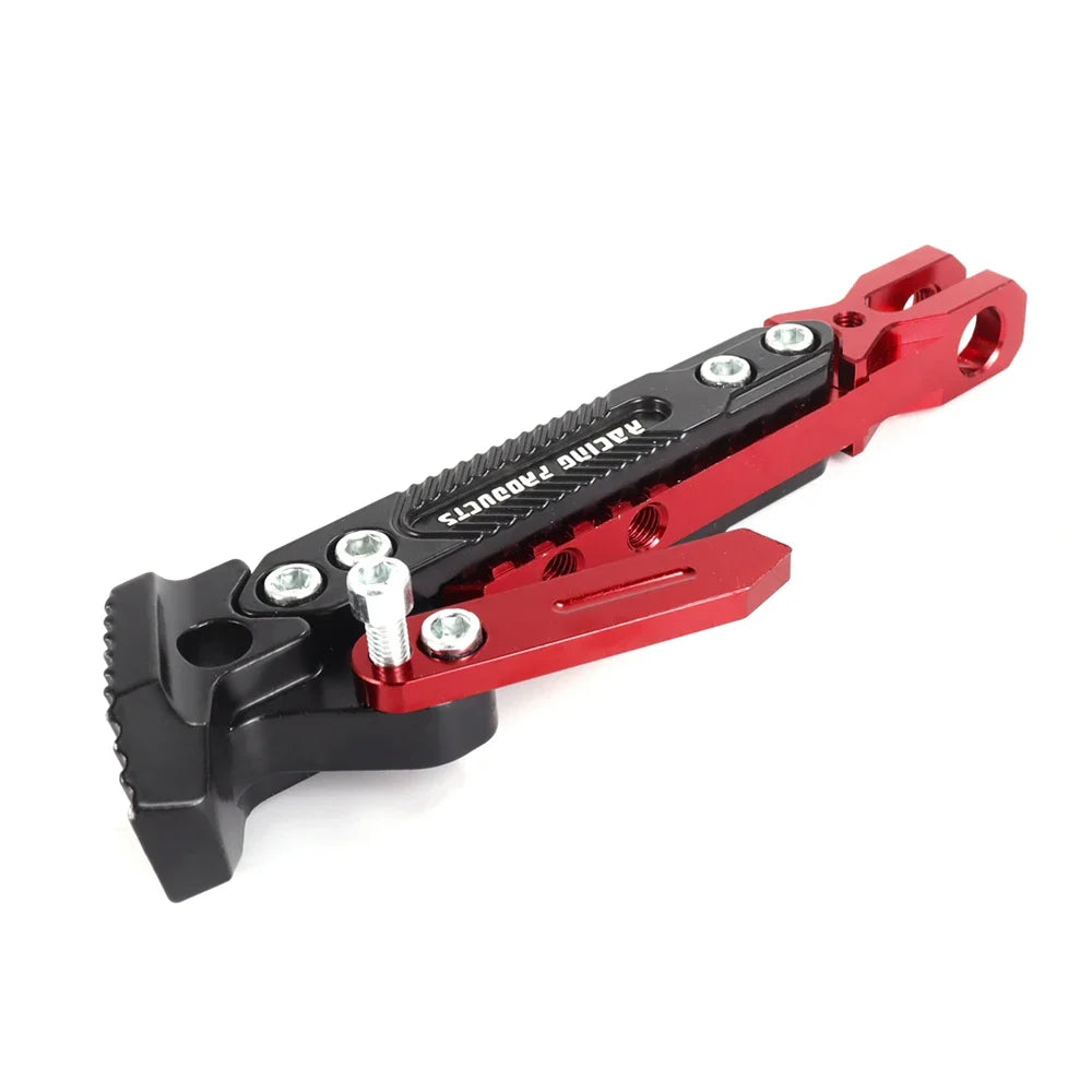 Sturdy Metal Motorcycle Kickstand Support for Secure Parking