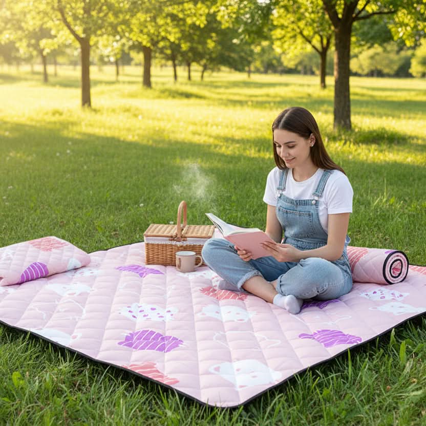 Outdoor Picnic and Camping Mat – Thick and Comfortable