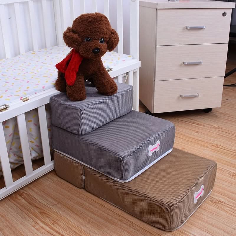 Elegant Pet Steps for Easy Access to Furniture