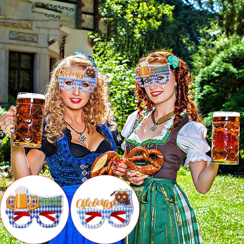 Festive Beer Mug Glasses | Fun Party Accessories for Celebrations
