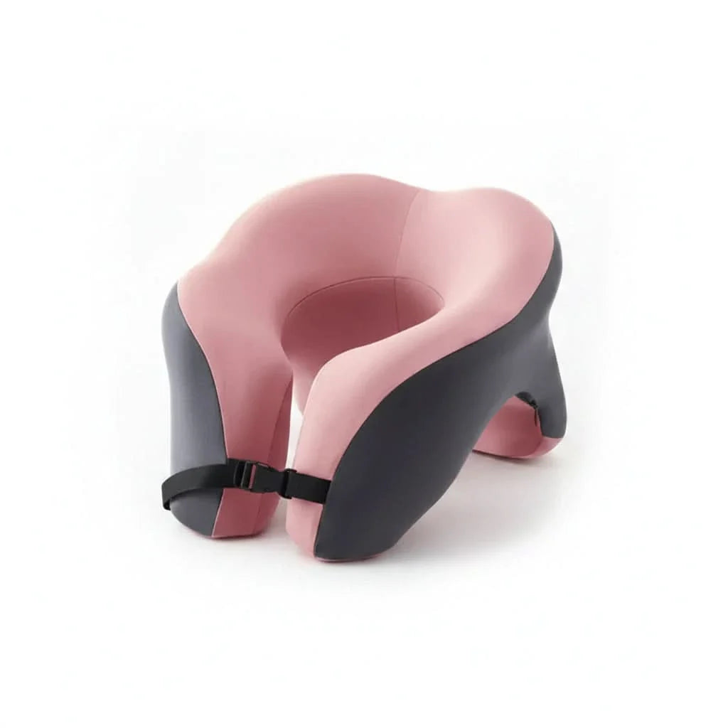Ergonomic Neck Support Travel Pillow with Memory Foam