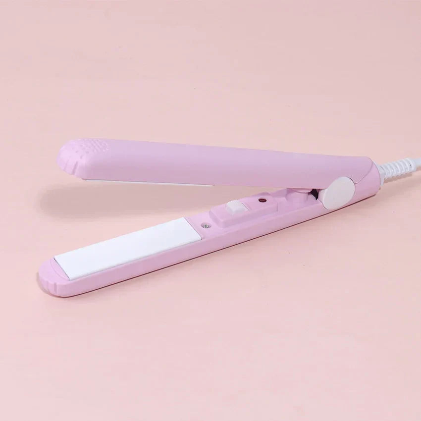 Compact Curling and Straightening Iron for Effortless Styles