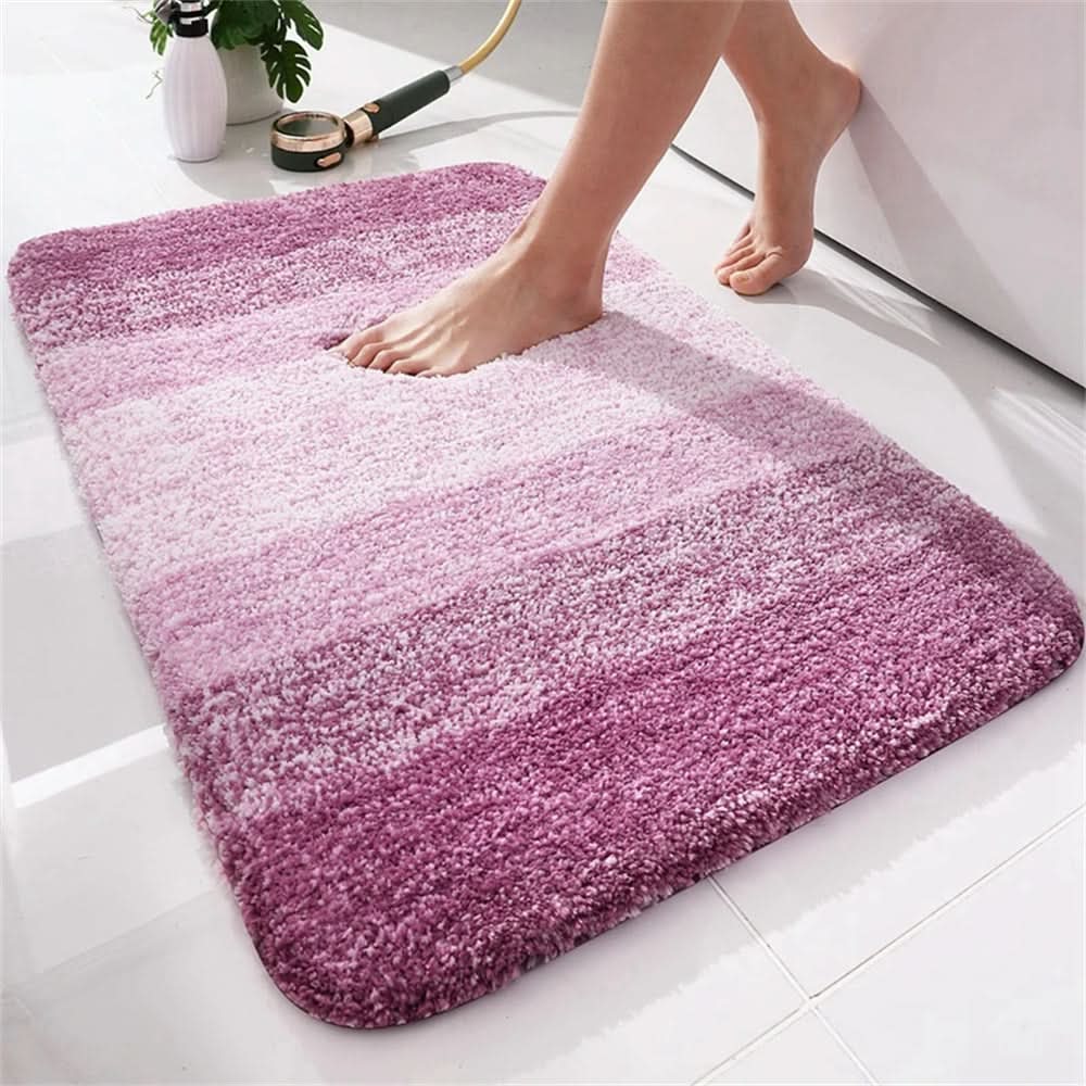 Soft Non-Slip Toilet Rug with Plush Texture