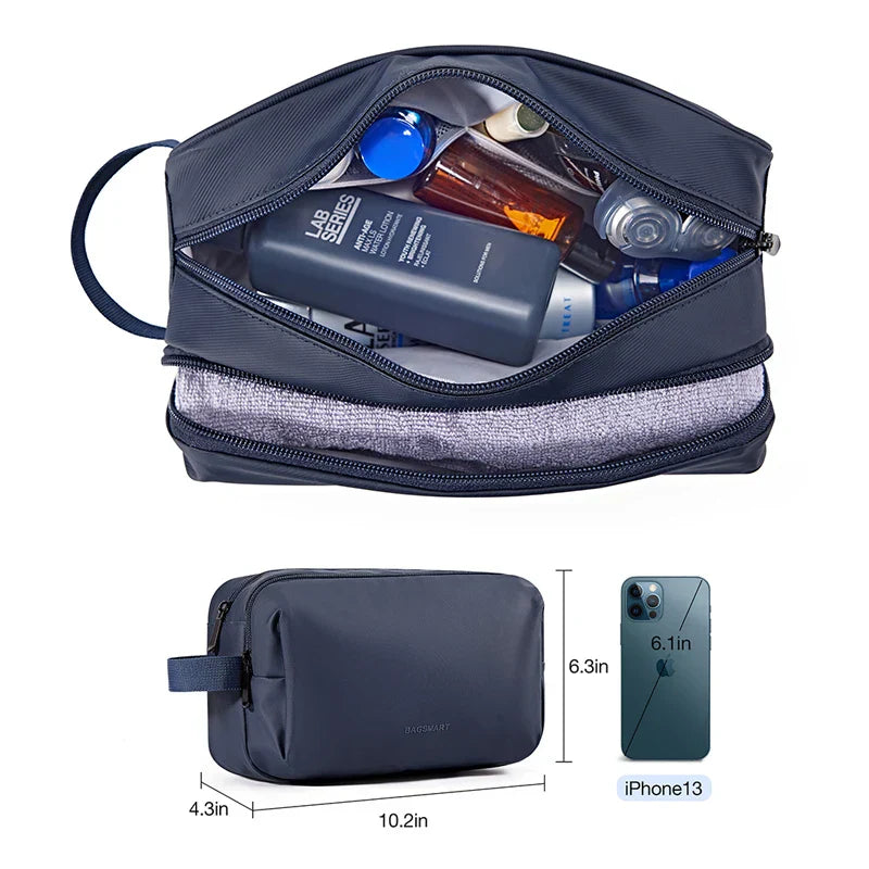 Versatile Waterproof Travel Organizer for Toiletries & Cosmetics