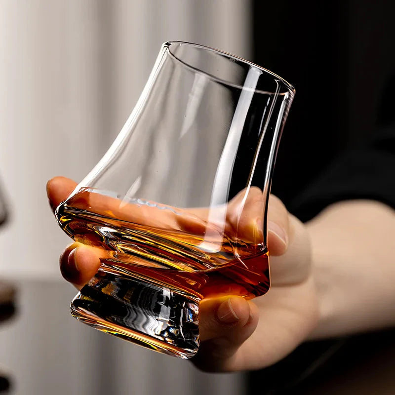 Aroma-Enhancing Shaped Glasses for Whisky Enjoyment