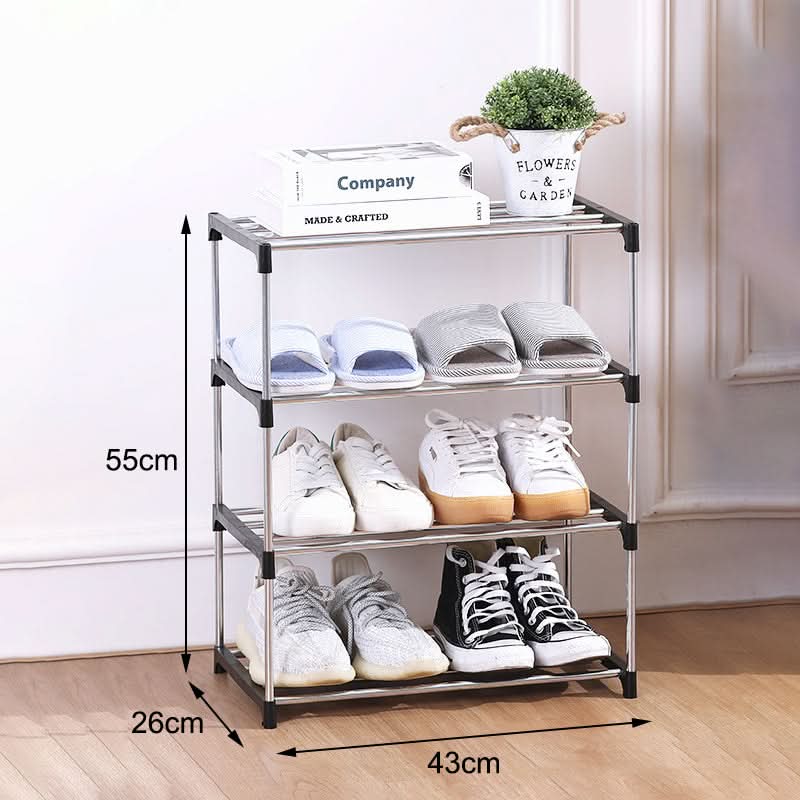 Multi-Tier Shoe Organizer for Home Use