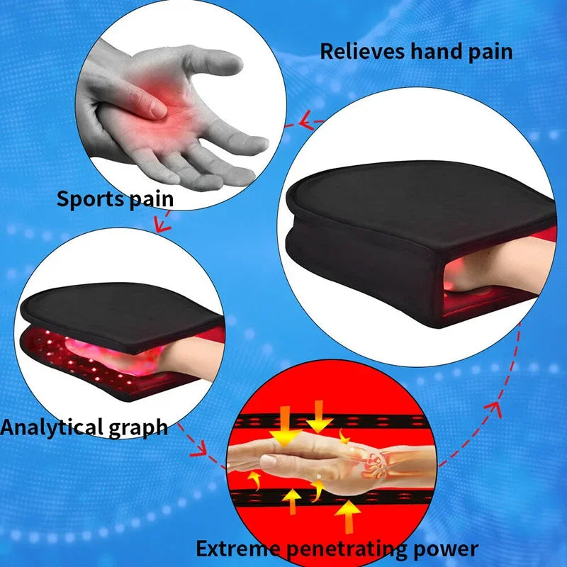 Healing Light Therapy Glove for Hand Discomfort Relief