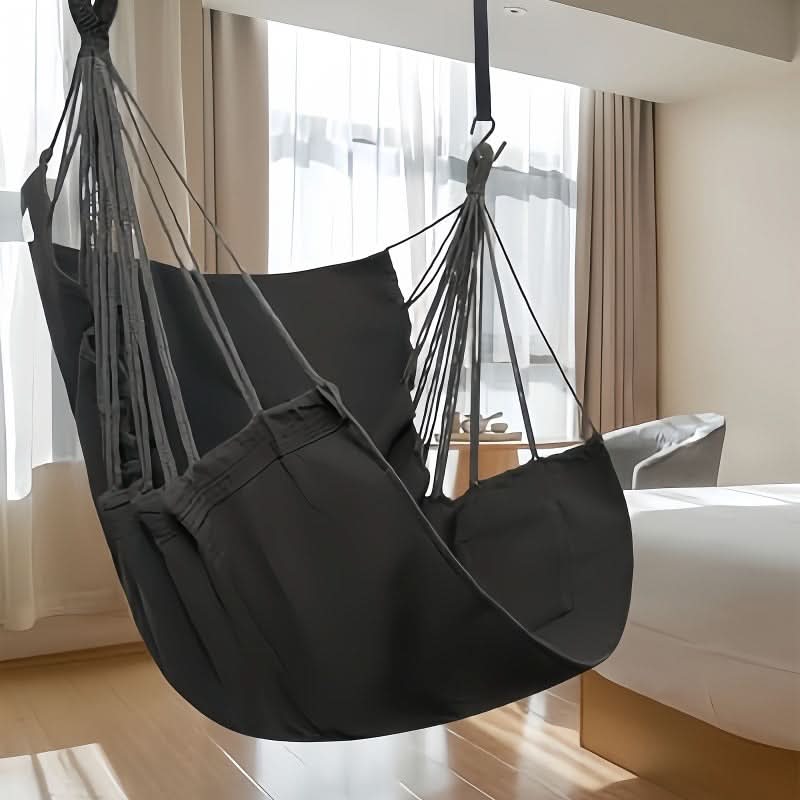 Indoor and Outdoor Relaxation Hammock Chair for Leisure Use