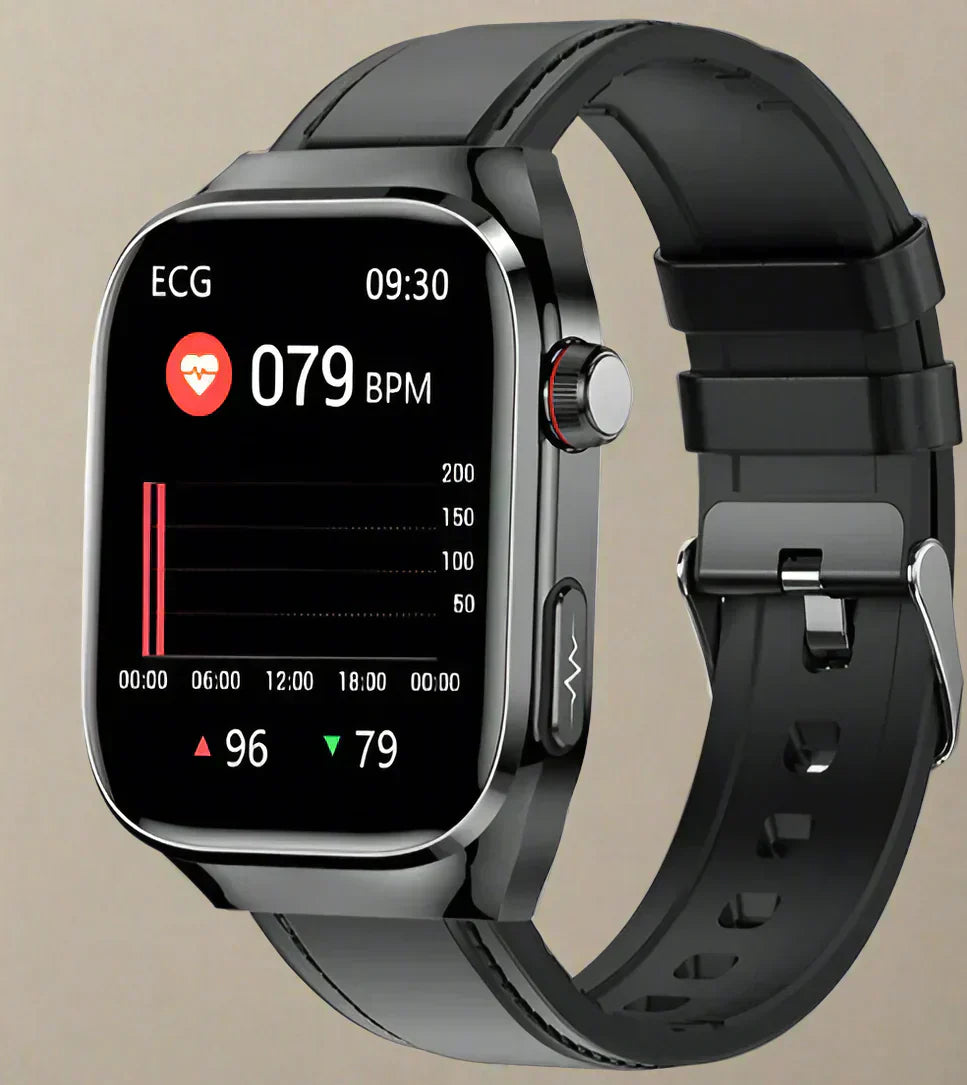 HealthSmart Tracker: Blood Sugar, ECG, Uric Acid & More