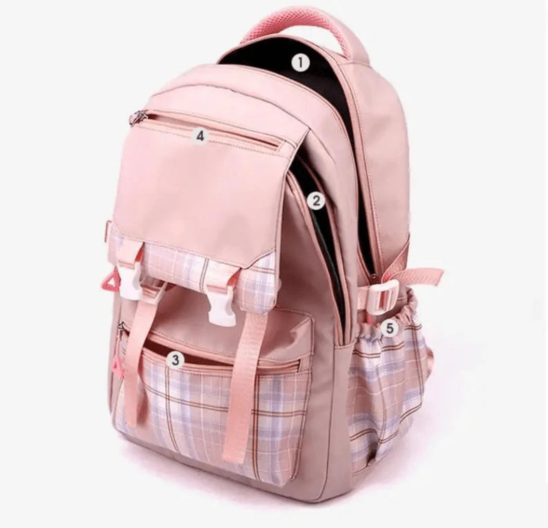 Versatile Student Backpack with Unique Design
