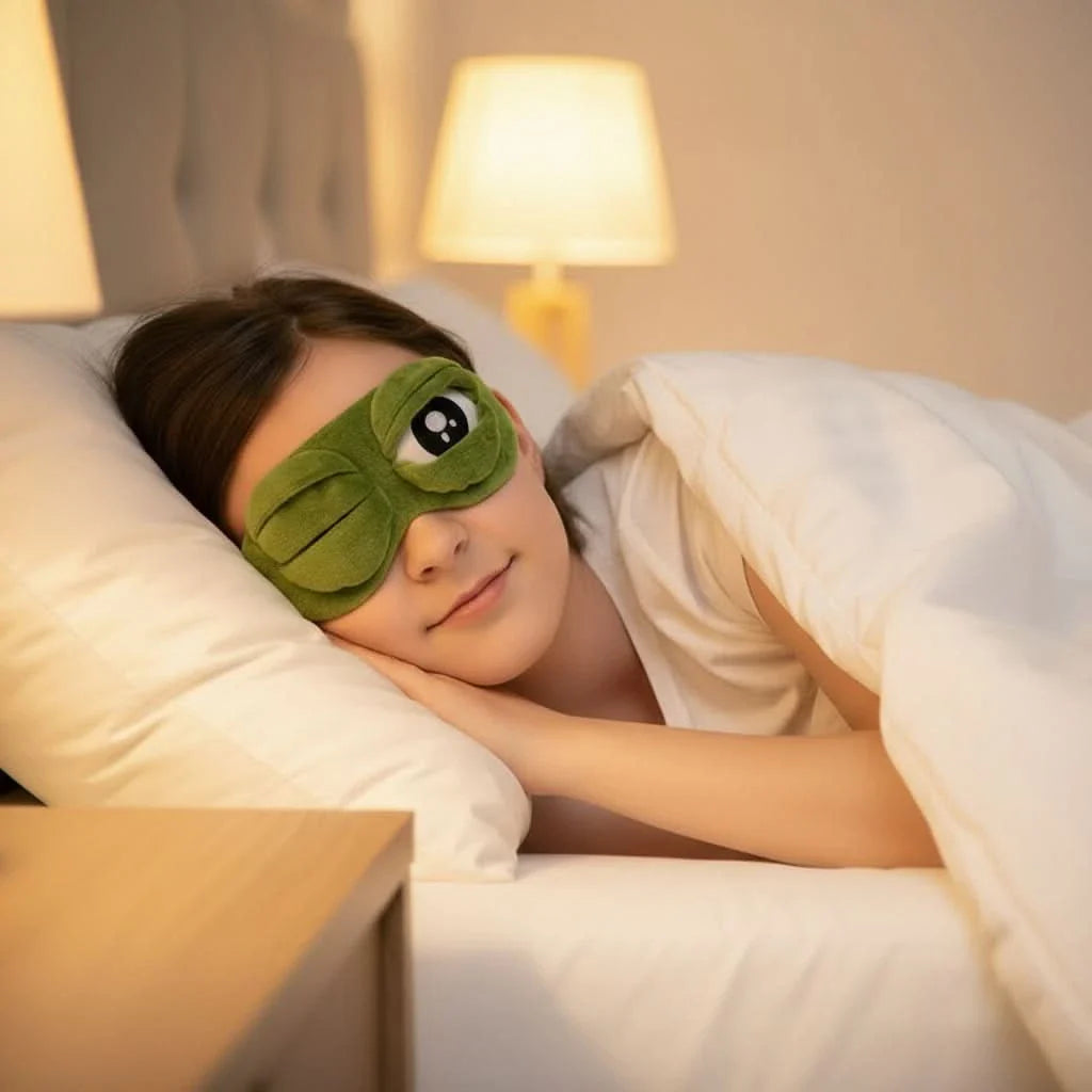 Soft Travel Sleep Mask for Comfortable Napping