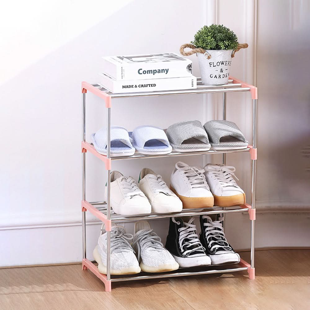 Multi-Tier Shoe Organizer for Home Use