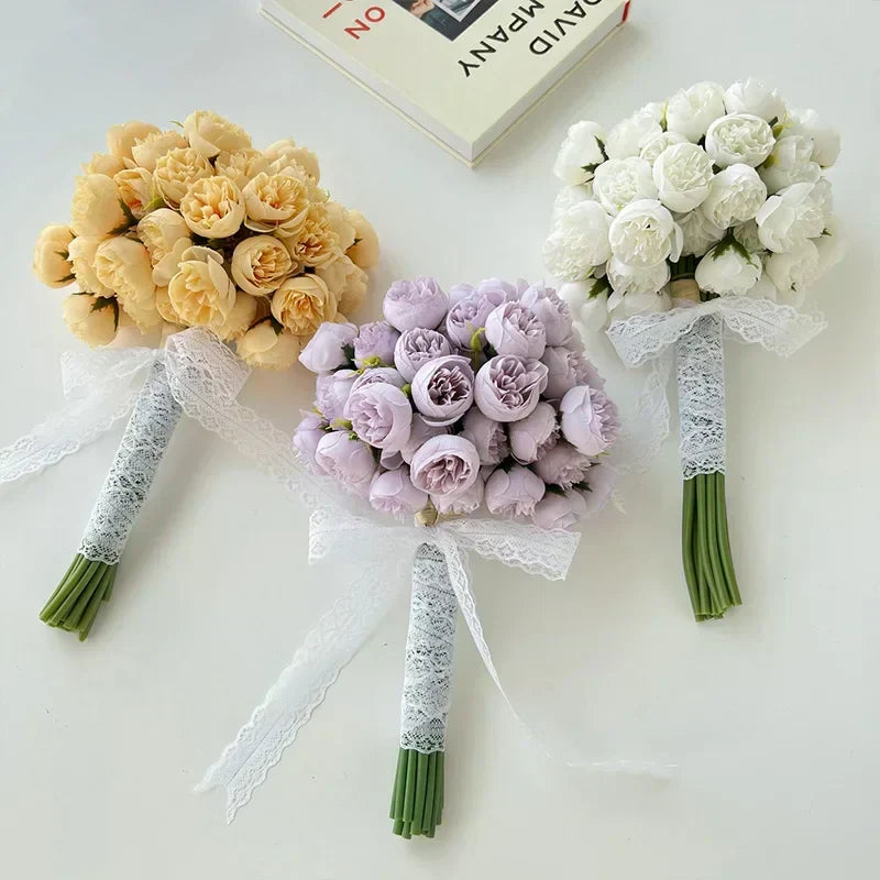 Enchanting Silk Flower Arrangement - Forever Blooms