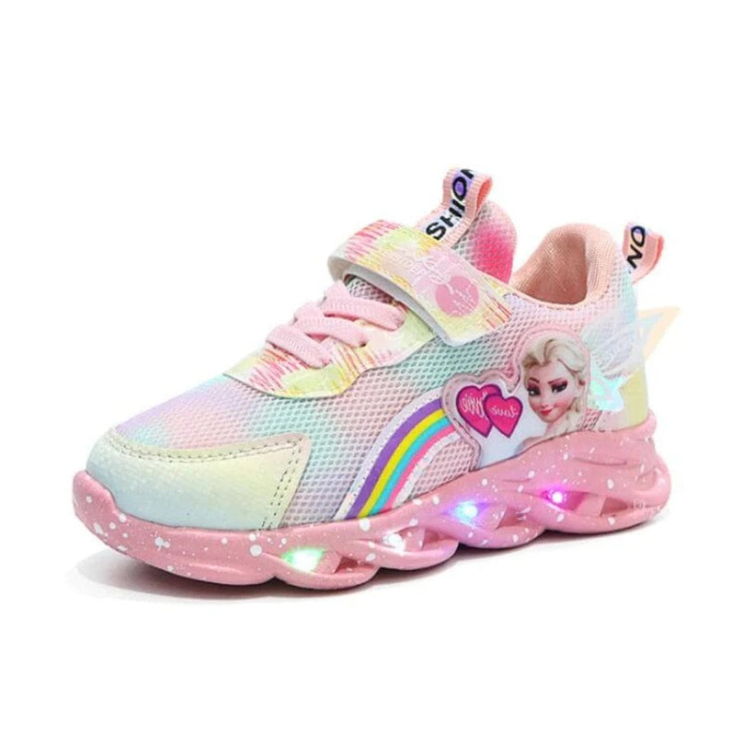 Glowing Fairy Tale Sneakers for Kids with LED Lights