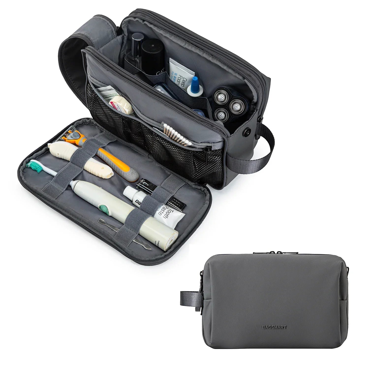 Versatile Waterproof Travel Organizer for Toiletries & Cosmetics