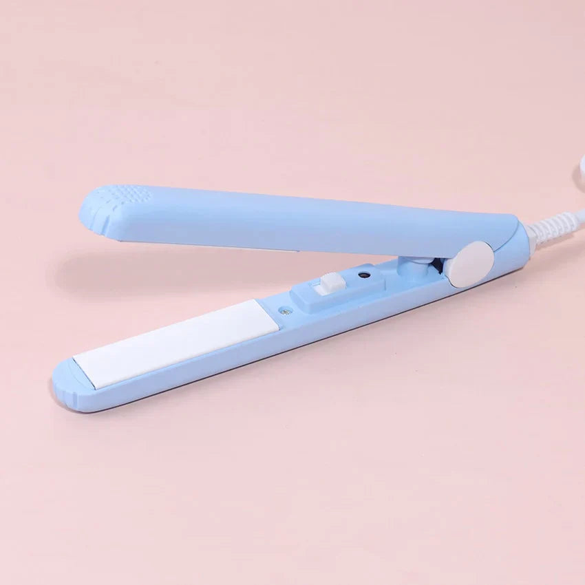 Compact Curling and Straightening Iron for Effortless Styles