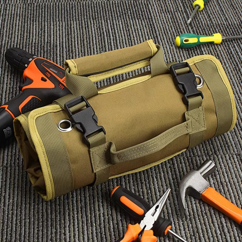 Tool Bag with Removable Sections – Roll-up Design
