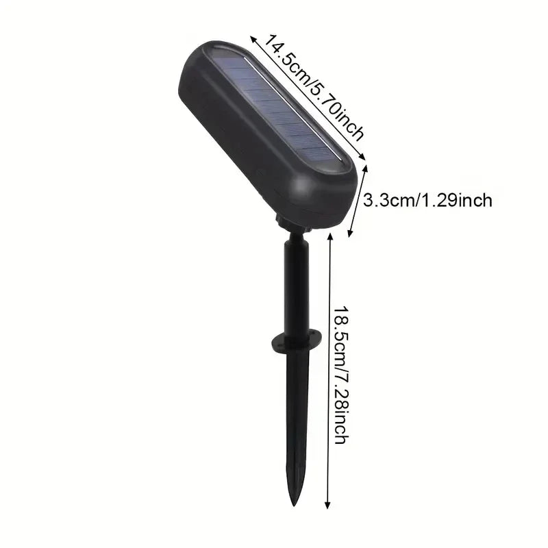 LUMINAIRE – Eco-Friendly Solar LED Spotlight with Dual Modes