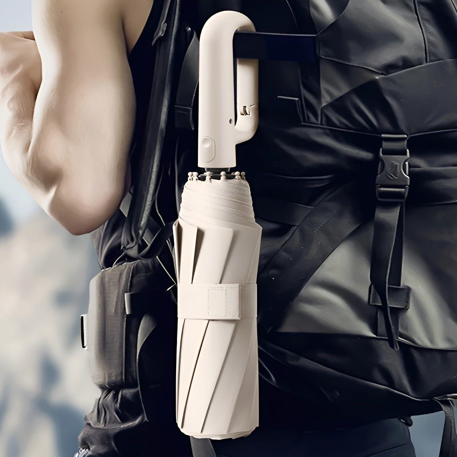 Compact Automatic Folding Umbrella with Easy Grip Handle
