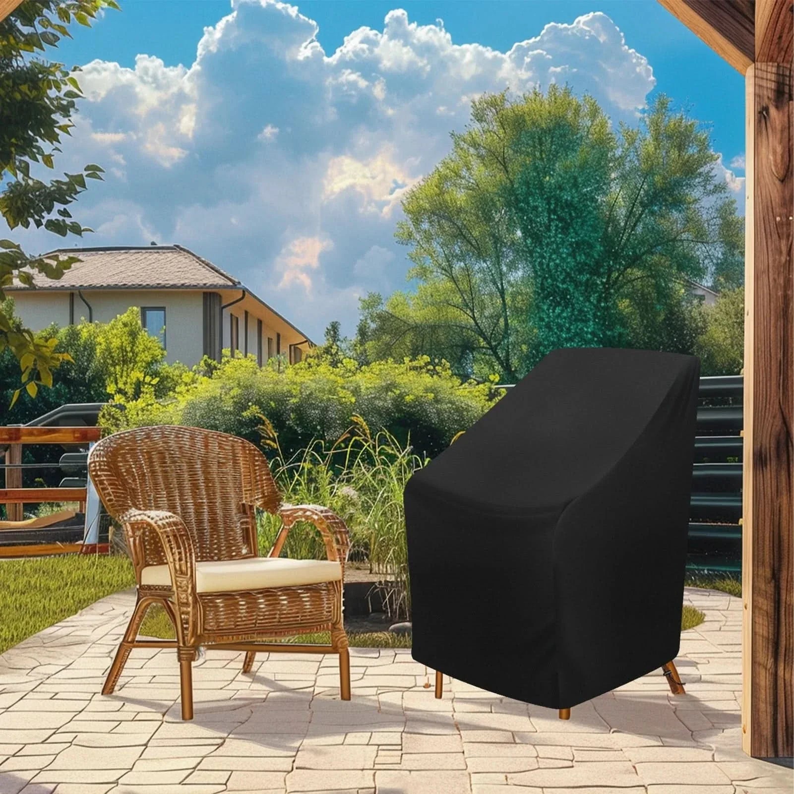 Outdoor Chair and Seating Set Furniture Cover – Weather Resistant