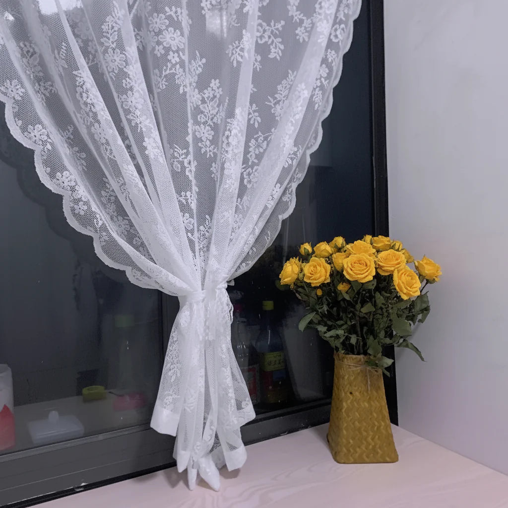 Serene Lace Curtain Panel for Bright and Airy Rooms