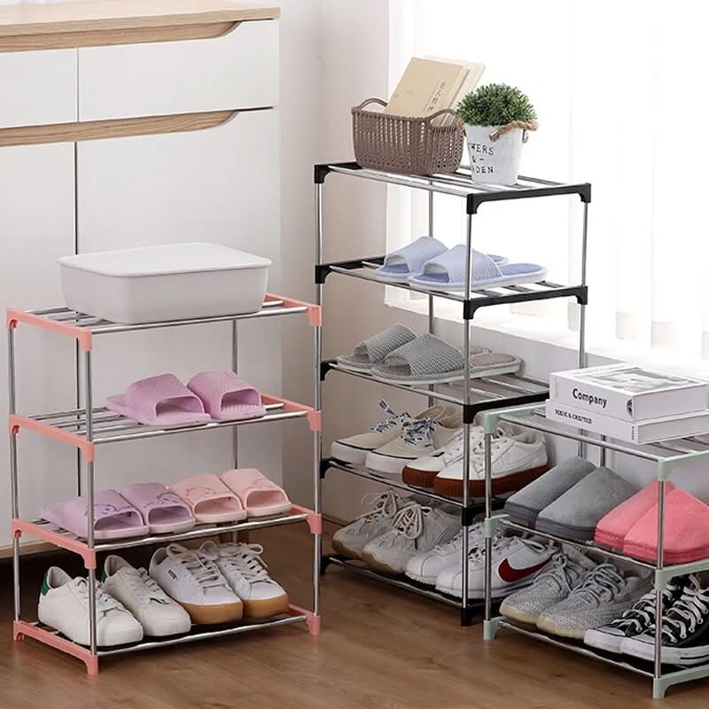 Multi-Tier Storage Shoe Organizer for Home Use