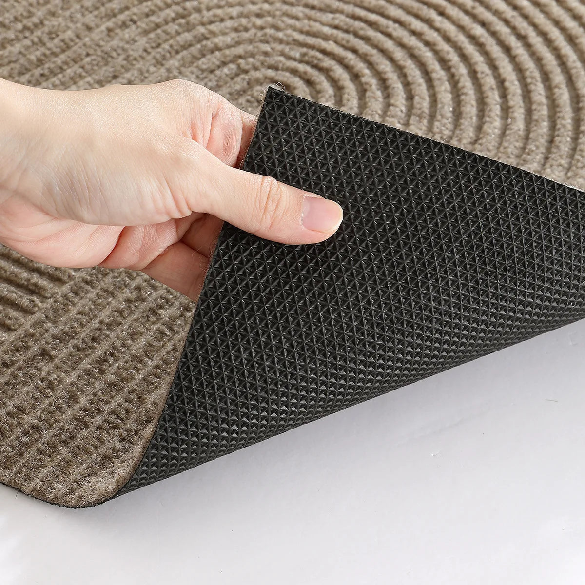 Non-Slip 3D Textured Mat for Indoor and Outdoor Spaces
