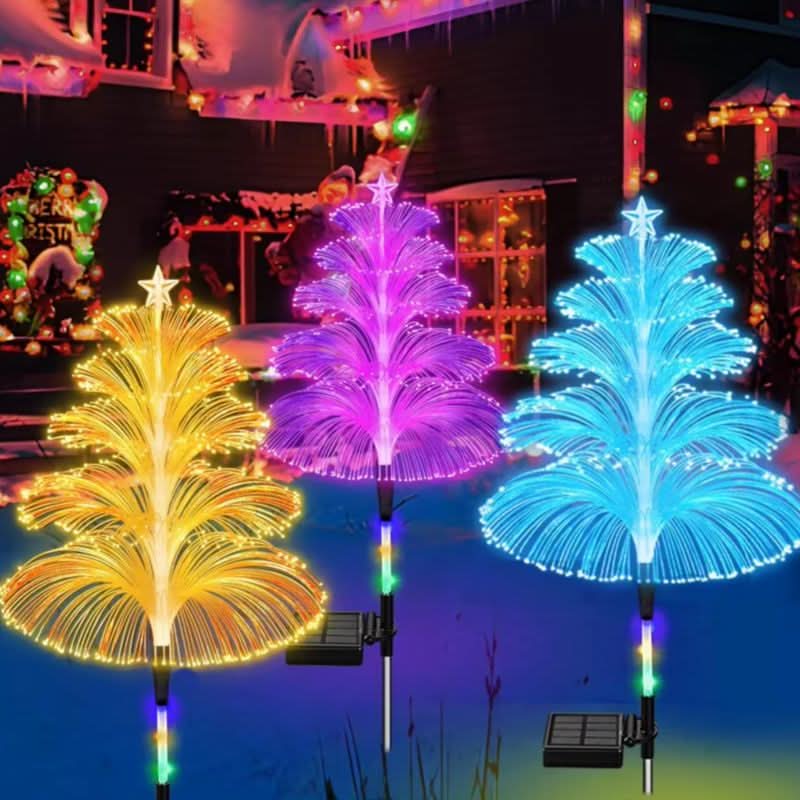 Solar Garden Lights in Jellyfish Design for Outdoor Decoration