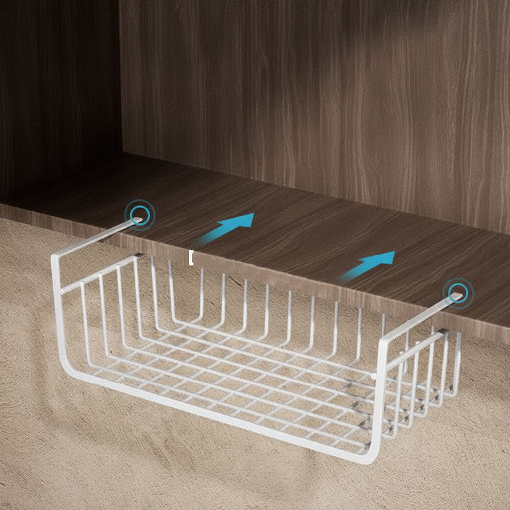 Kitchen Tool Hanging Basket Organizer