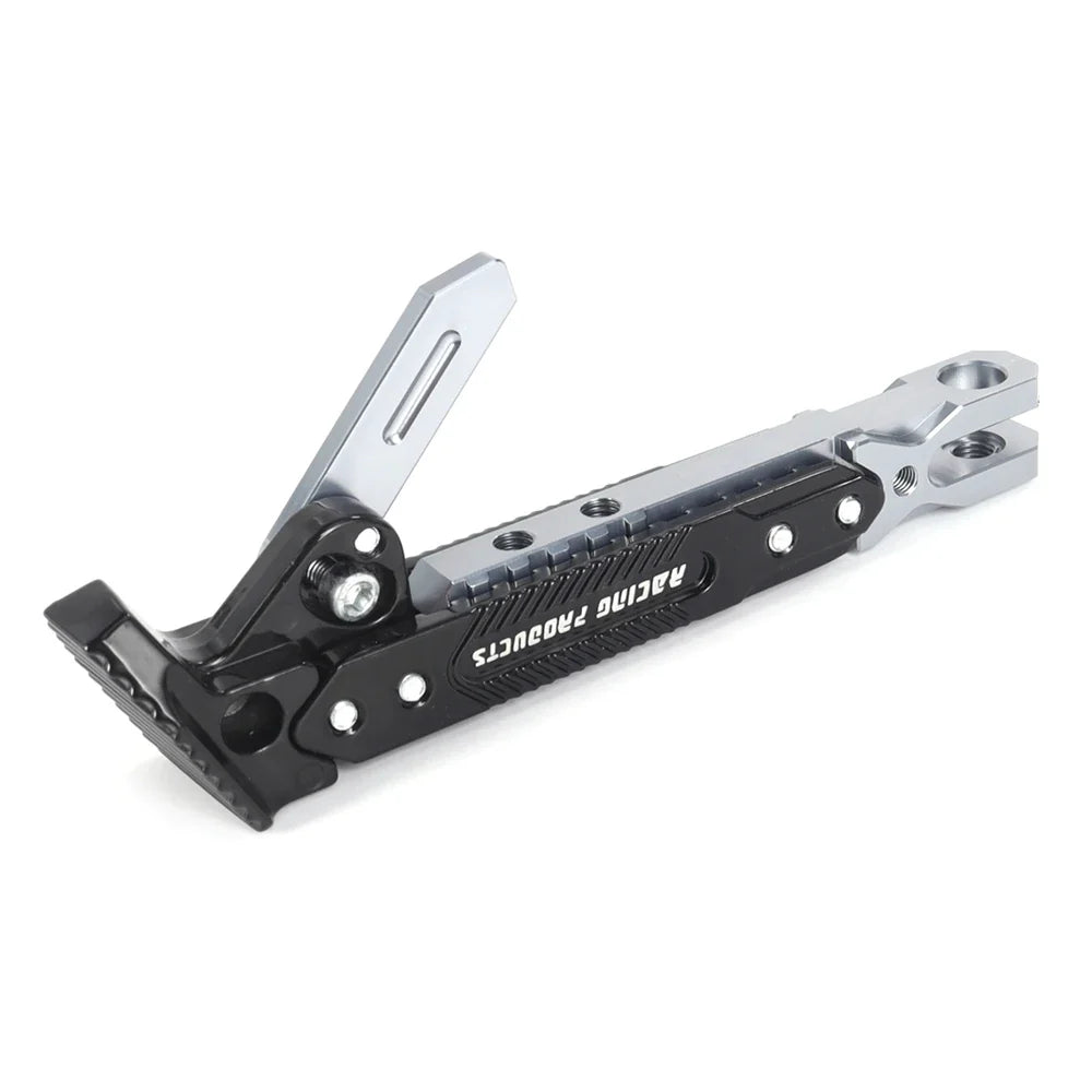 Sturdy Metal Motorcycle Kickstand Support for Secure Parking