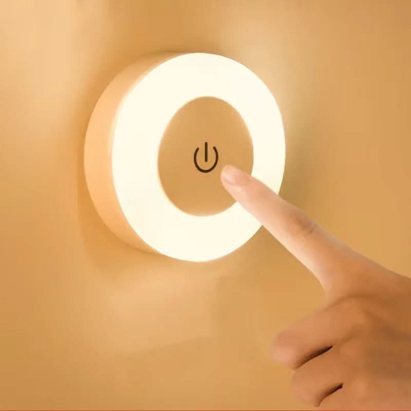 USB Rechargeable Bedside Lamp for Cozy Lighting