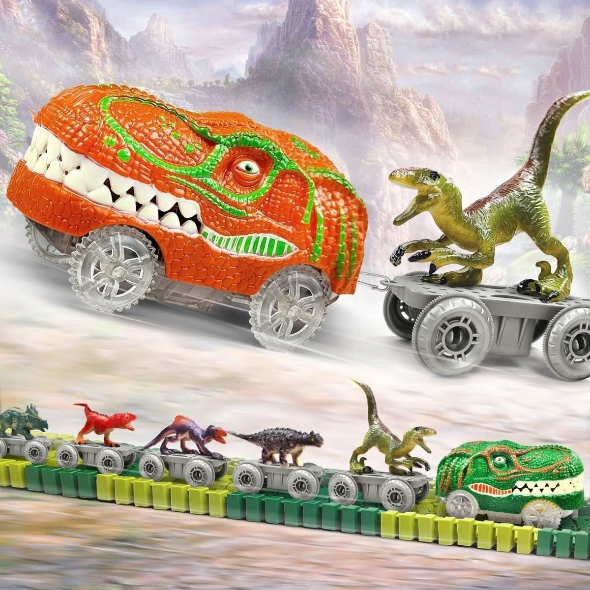 Dino Express – A Thrilling Train Expedition